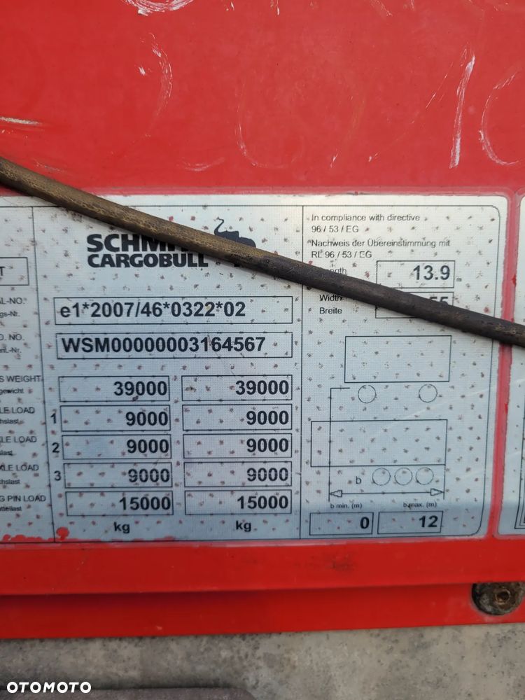 Schmitz Cargobull firanka - 5