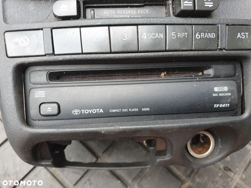 TOYOTA YARIS I RADIO SAMOCHODOWE + ZMIENIAKA 08601-00893 86120-0D070 - 2