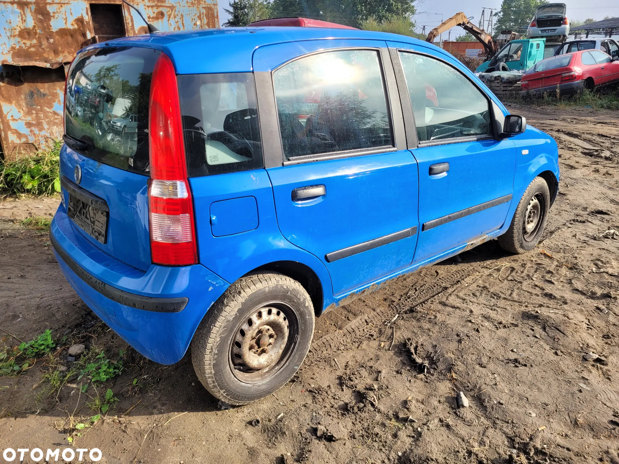 FIAT PANDA II 734/A maska pokrywa silnika klapa bagażnika zderzak lampa reflektor pas przedni stop lampy halogeny - 3