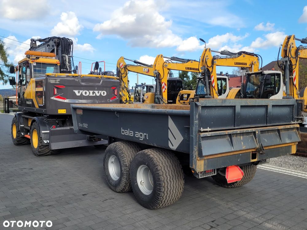 Volvo EW160E / ROTOTILT ze szczypcami / system niwelacji GPS 3D / przyczepa / - 6