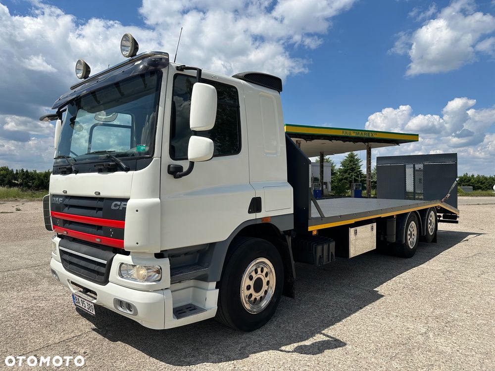 DAF CF 310 6X2    org .368tys km  LAWETA 8.20M - 3