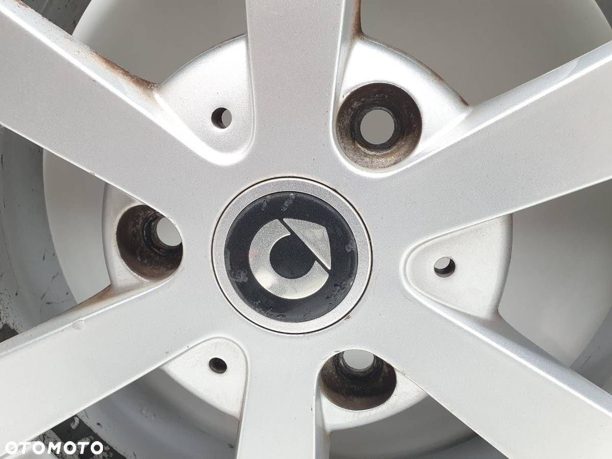 FELGA ALUMINIOWA 15 PRZÓD SMART FORTWO 450 451 3X112 5J ET34 A4514010302 - 2