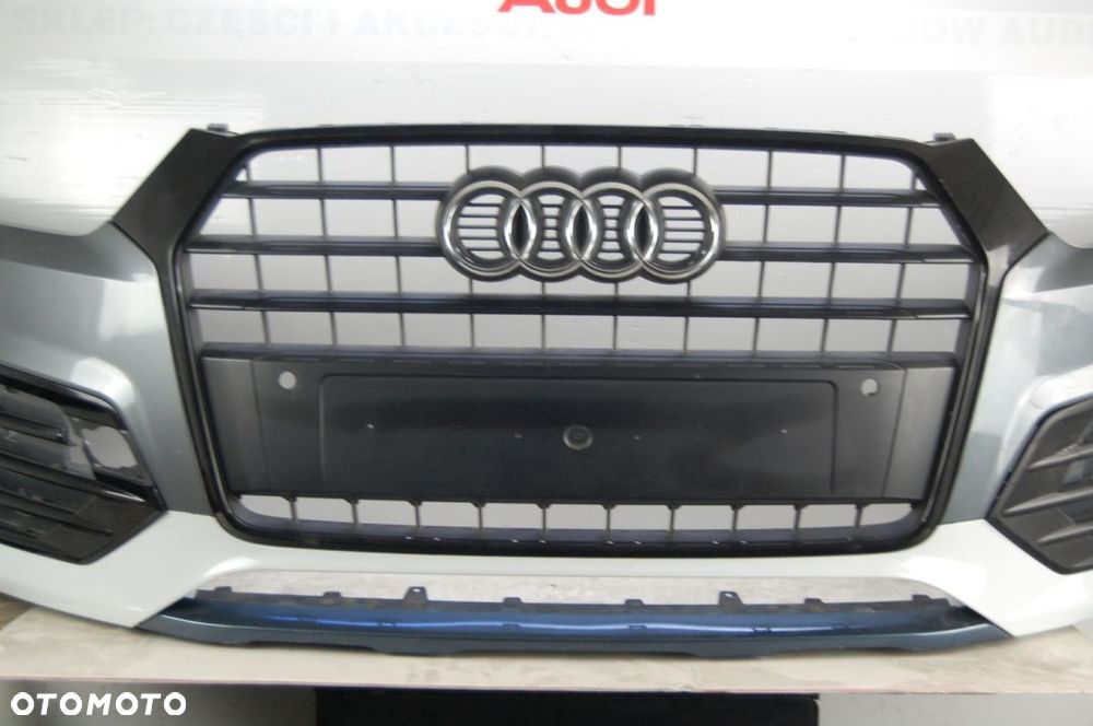 ZDERZAK AUDI Q3 8U 8U0 LIFT S-LINE 2015-2018 BLACK - 4