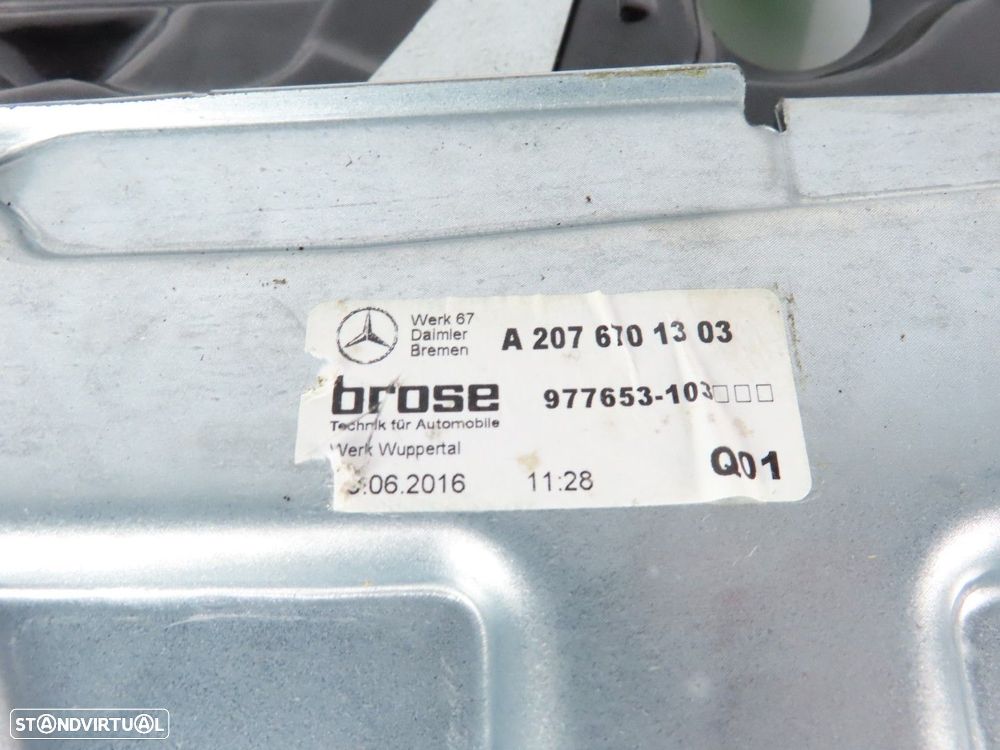 Elevador com Motor Esquerdo/Trás Usado / Original MERCEDES-BENZ E-CLASS Coupe (C... - 6