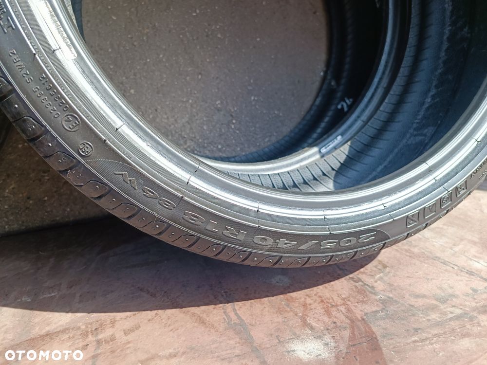 205/40R18 86W Opony Letnie Lato Pirelli Cinturato P7 * 7,5mm Legnica ALU-RAD 205/40 - 5