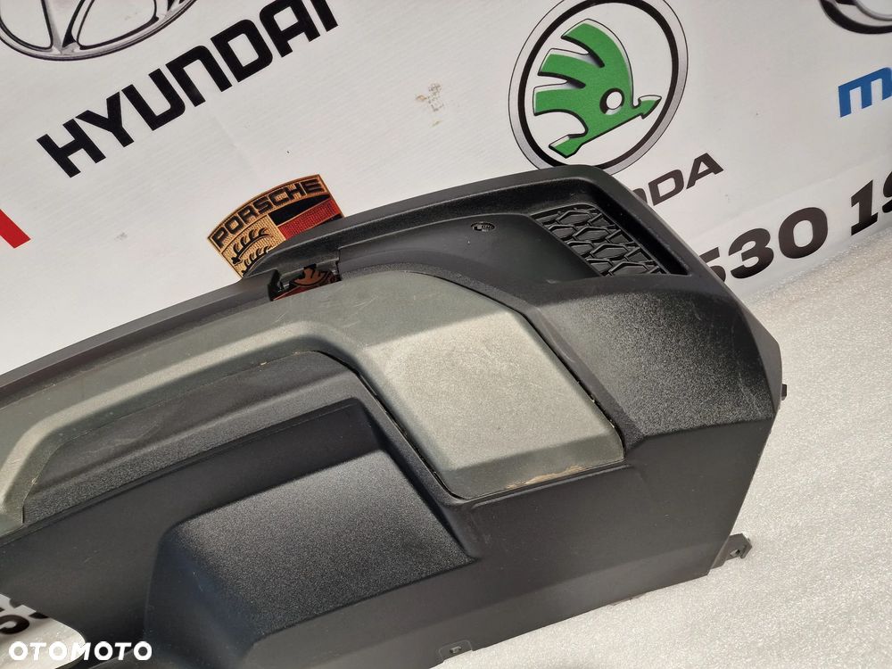 SKODA KAMIQ 658 LIFT 22- DYFUZOR / DOKŁADKA / SPOJLER ZDERZAKA TYLNEGO TYLNIEGO TYŁ , NR 658807521H , POD HAK , NR AUKCJI DT909 - 7