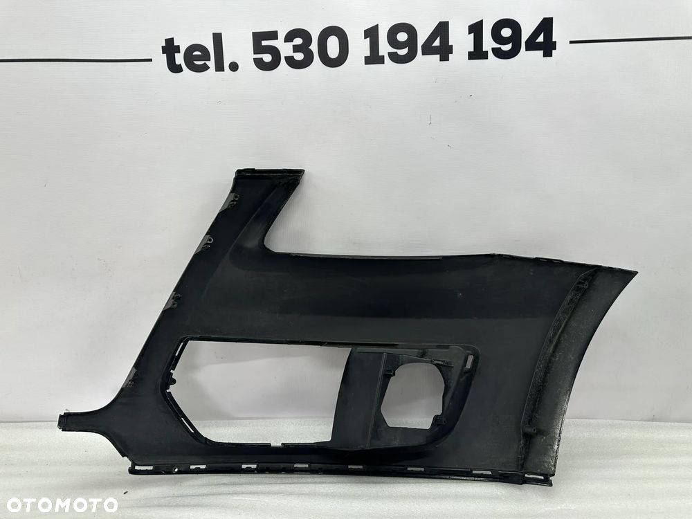 AUDI Q5 8R0 08- BOCZNA CZĘŚĆ / NAROŻNIK PRAWY ZDERZAKA PRZEDNIEGO PRZÓD BEZ SPRYSKÓW I PDC , NR 8R0807438 , NR AUKCJI BZ18 - 9