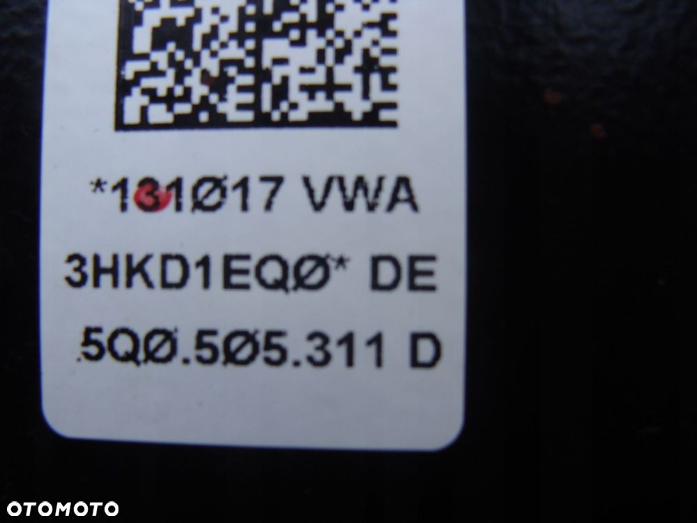 wahacz lewy prawy tył golf vii a3 5q0505311d !!! - 3