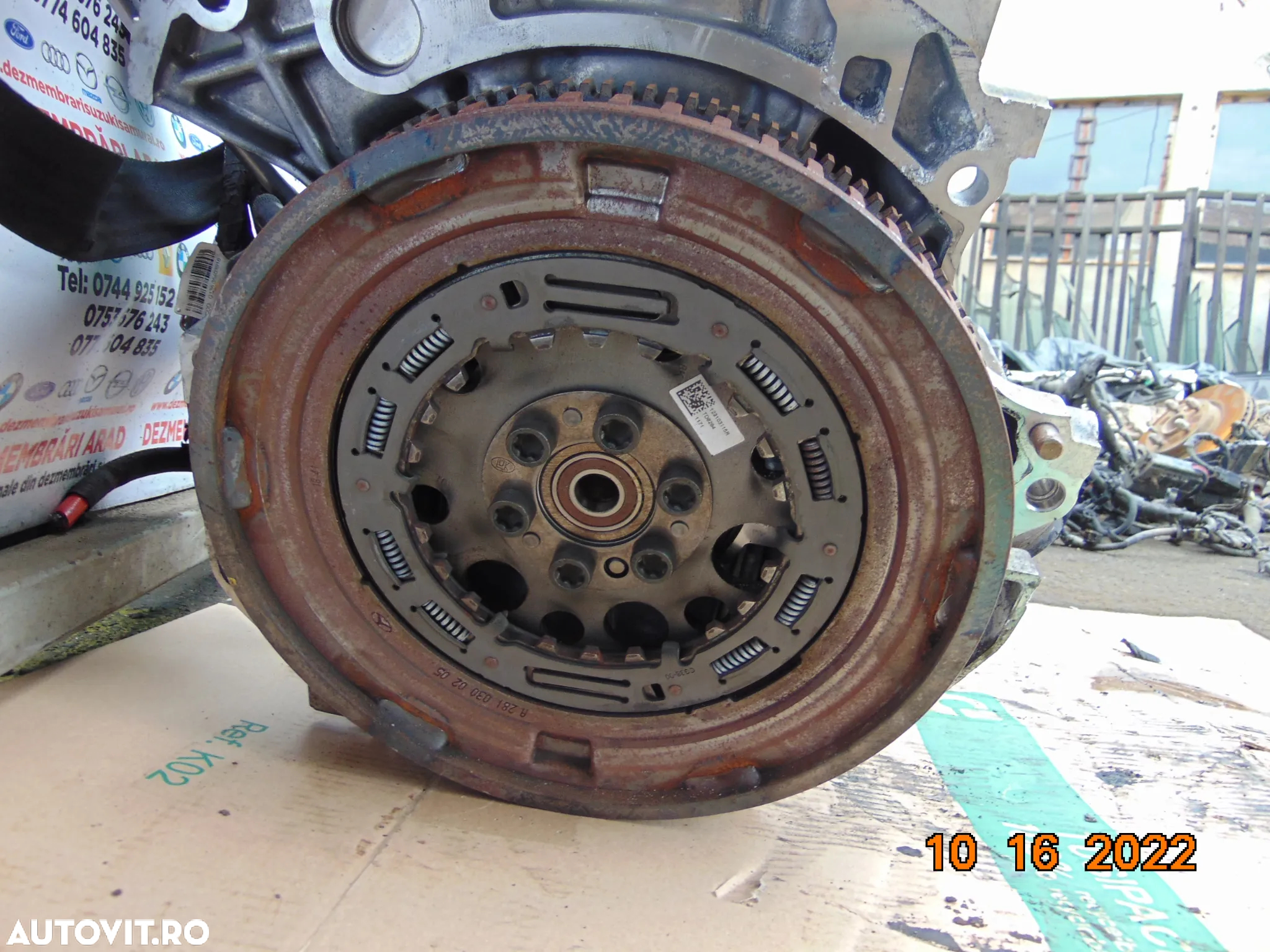 Volanta Smart w453 motor 0.9 smart fourfour renault Twingo volanta cutie automata 0.9 1.0 benzina t - 2