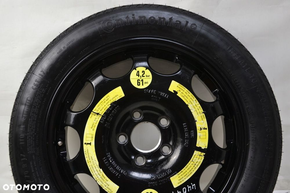 KOŁO DOJAZDOWE R17 MERCEDES E W211 W212 W219 -30 - 1