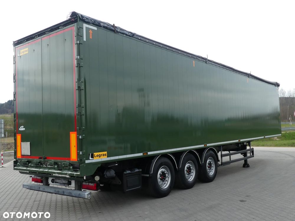 Feber Inter Cars LEGRAS 92m3 / WALKING FLOOR / OŚ PODNOSZONA / - 14