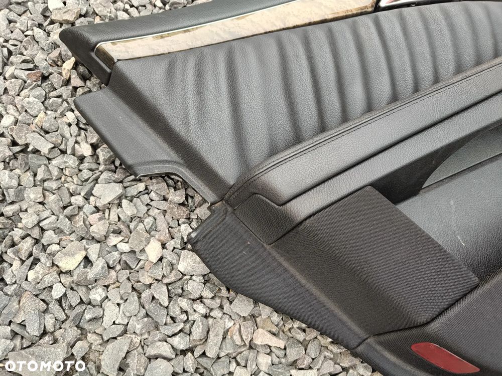 MERCEDES W211 LIFT BOCZEK TAPICERKA LEWY PRZÓD PRZEDNI SKÓRZANY EU - 4