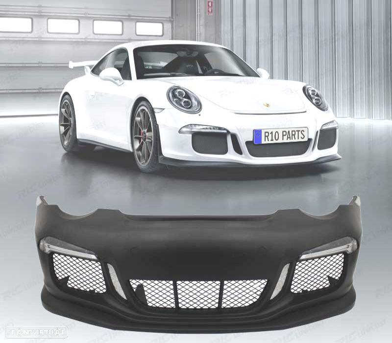 PARA-CHOQUES FRONTAL PORSCHE CARRERA 911 991 11-15 LOOK GT3 - 1