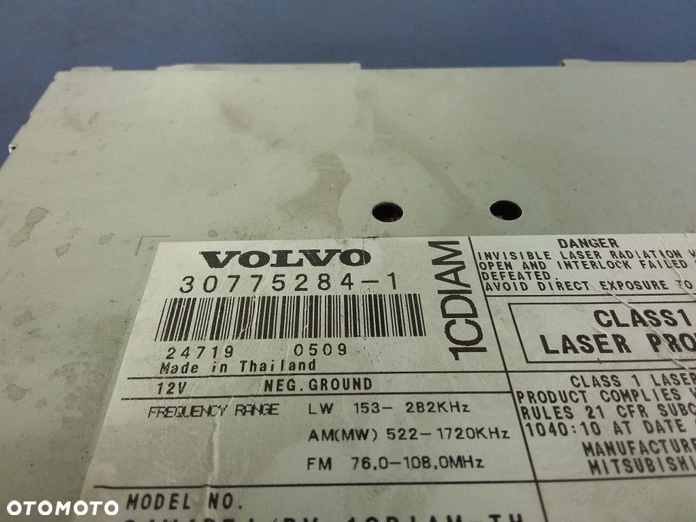 VOLVO V50 I RADIO CZYTNIK CD 30775284 - 4