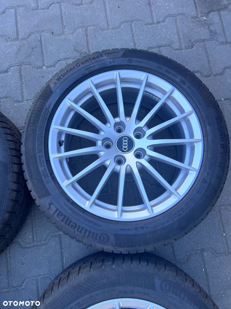 Koła zimowe Audi A4 A5 A6 17'' 225/50r17 Continetal 24r - 4