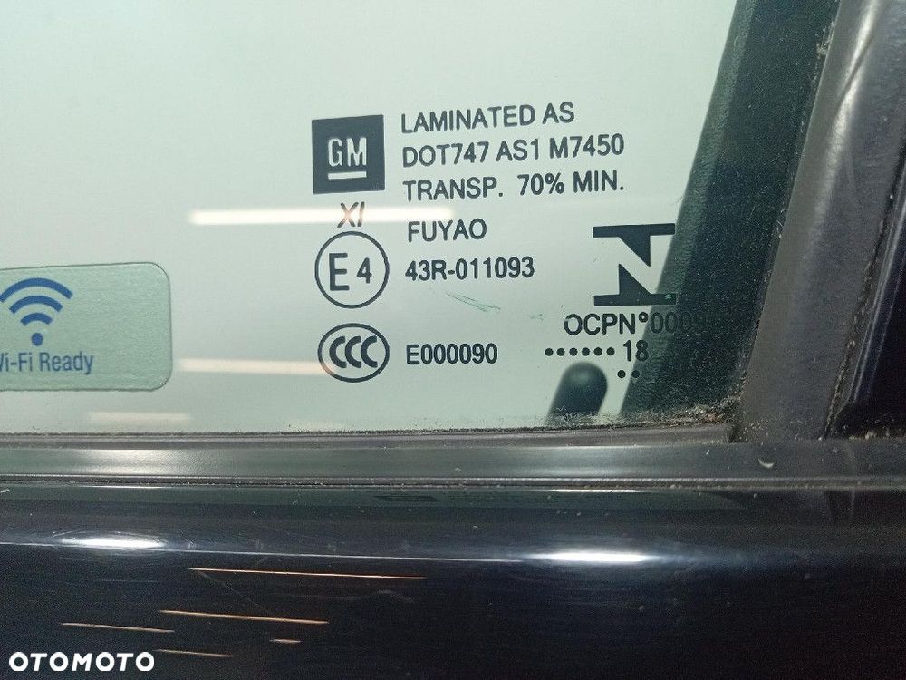 OPEL INSIGNIA B DRZWI PRZÓD LEWE PRZEDNIE  GR5 - 6
