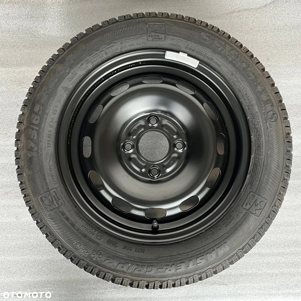 Koła FELGI 14 Ford Ka Fiesta Opony zimowe 175/65/14 4x108 NOWE DEMO - 6