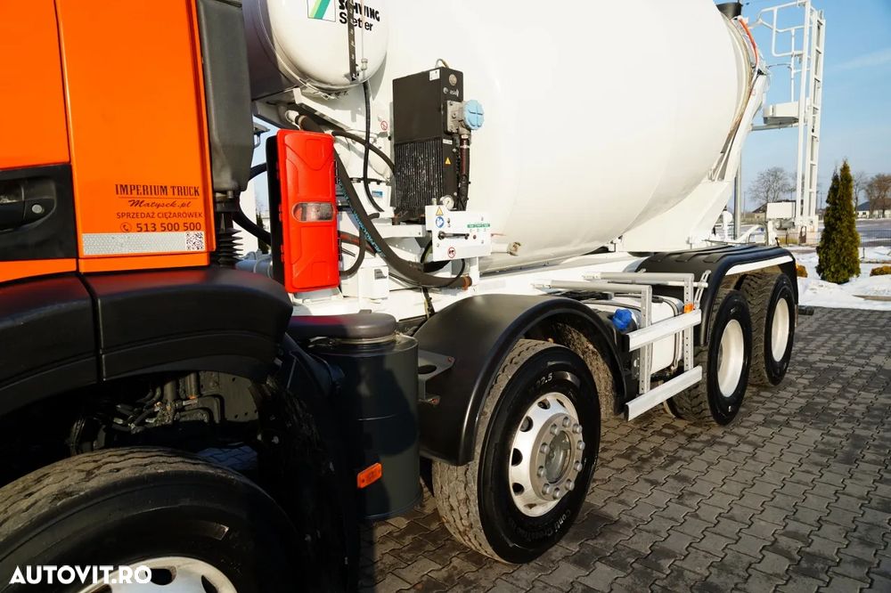 Iveco X-WAY 420 / 8X4 / 9 MIXER CUBIC / SCHWING STETTER / AUTOMAT / EURO 6 - 11