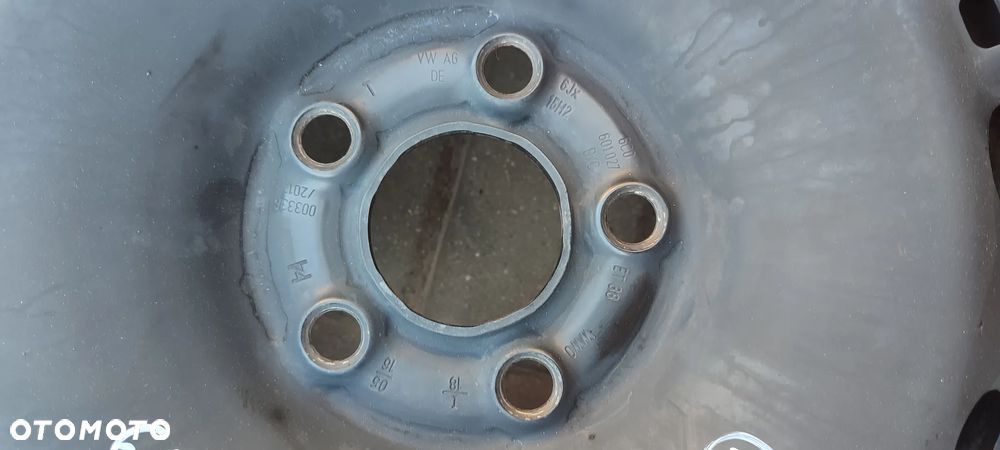 FELGI STALOWE 6C0601027B 5x100 6Jx15 CALI ET38 VW SEAT SKODA KOMPLET 4 SZTUKI - 6