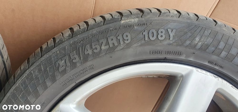 Alufelgi BBS z oponami 5x130 9J ET60 275/45 R19 VW Touareg 7L6601025R - 14