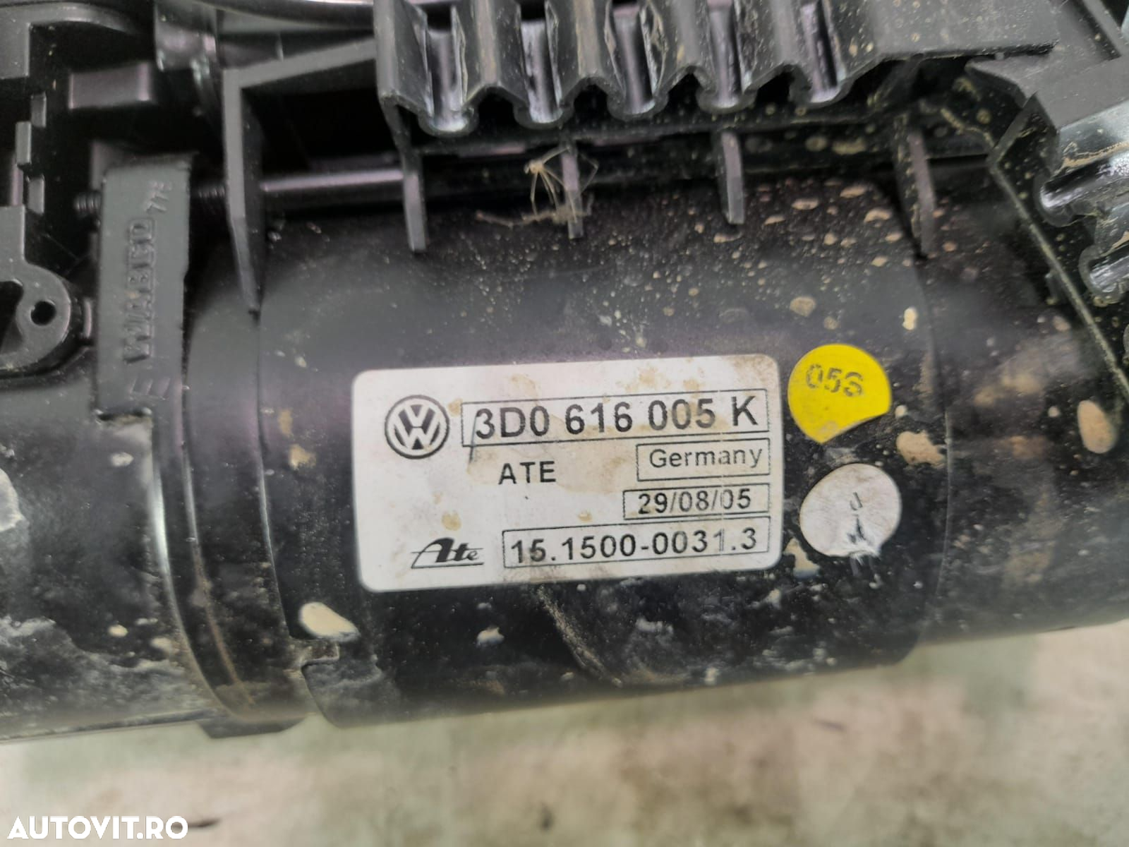 Compresor perne suspensie 3D0616005K Volkswagen VW Phaeton 1 [2002 - - 5