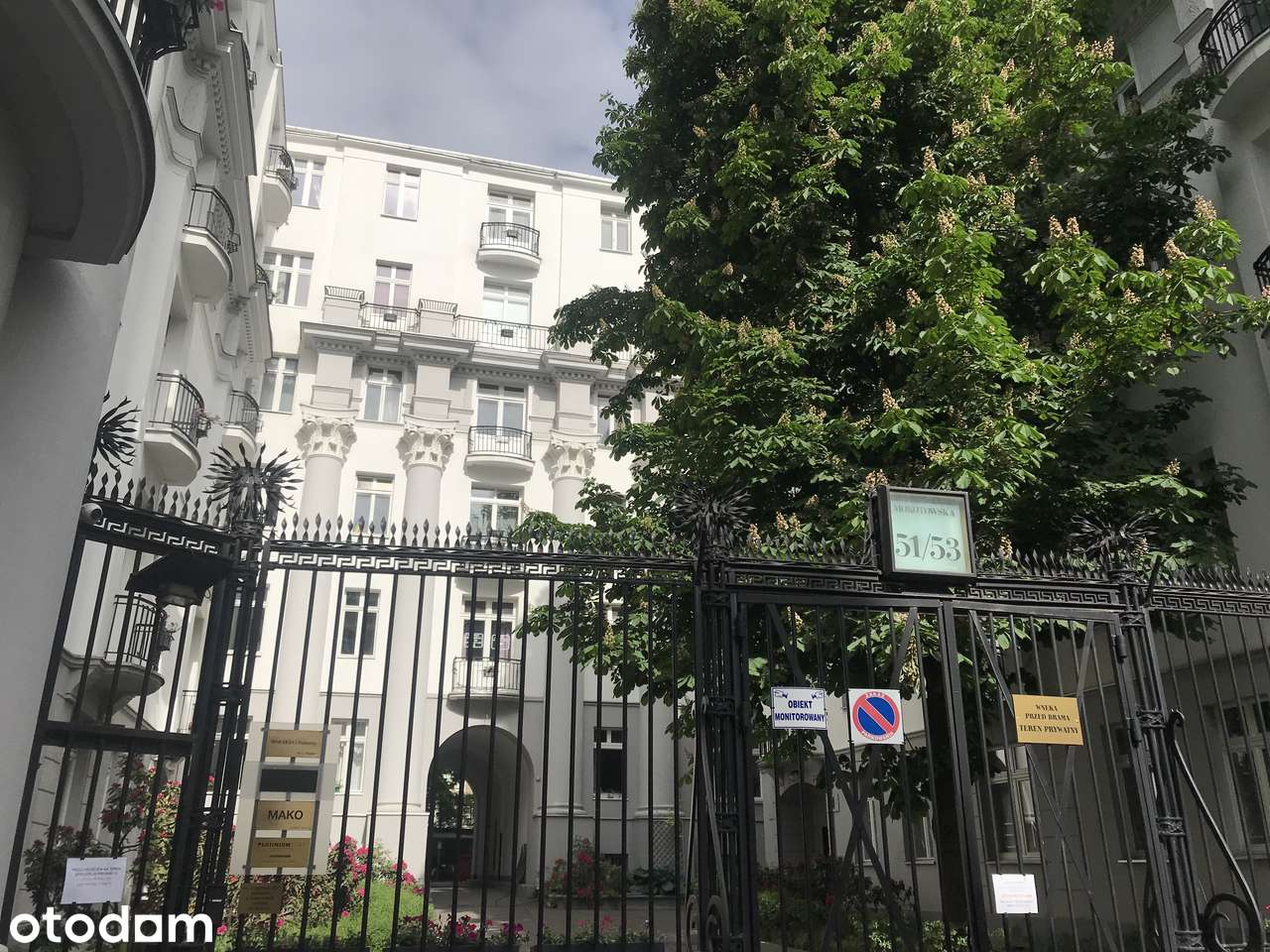 ul.Mokotowska-apartament w prestiżowej kamienicy-5pok-130m-umeblowany