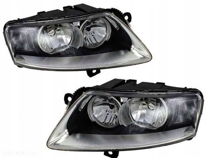 Lampa Reflektor Audi A6 C6 04-08 H7+H1 Nowy - 1