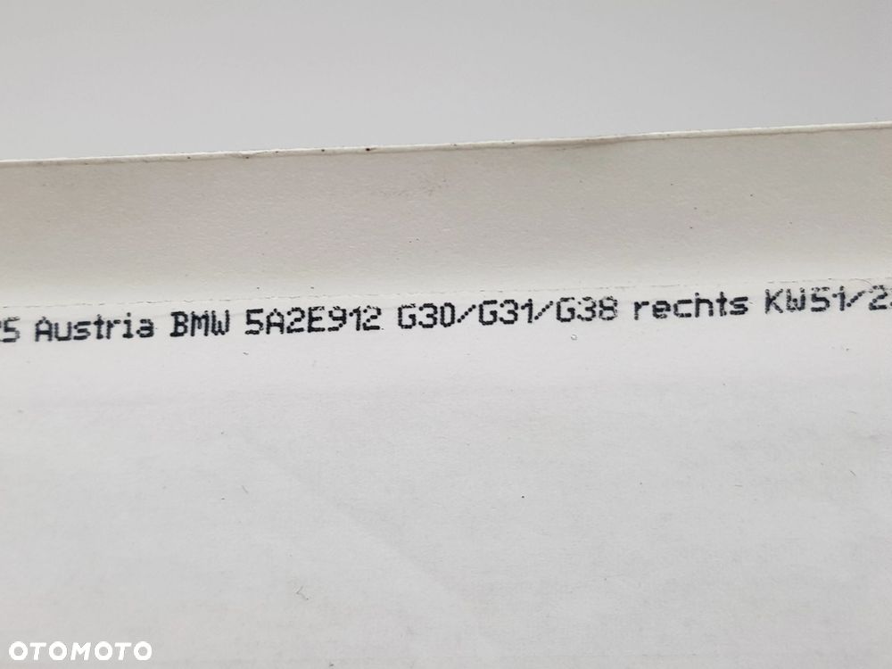NOWY ORYGINALNY Emblemat Znaczek (electrified by i) BMW G30 G31 G38 5A2E912 - 6
