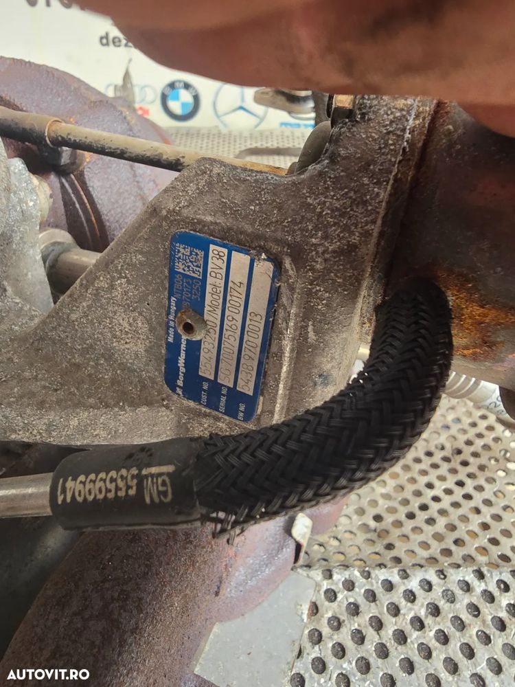 Turbo Turbina Opel Astra K Insignia B Meriva Zafira 1.6 Cdti 136 Cai Cod 55493250 - 8