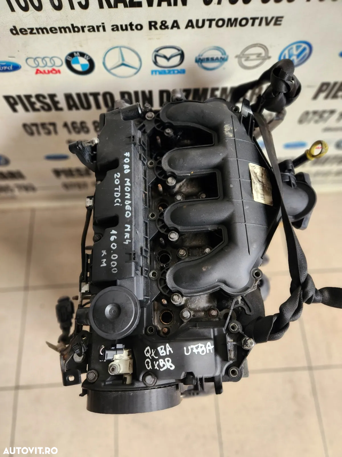 Motor 2.0 Tdci Euro 5 Ford Mondeo S Max C Max Cod QXBA QXBB UFBA Cu 160.000 Km Reali *Garantie* - D - 5