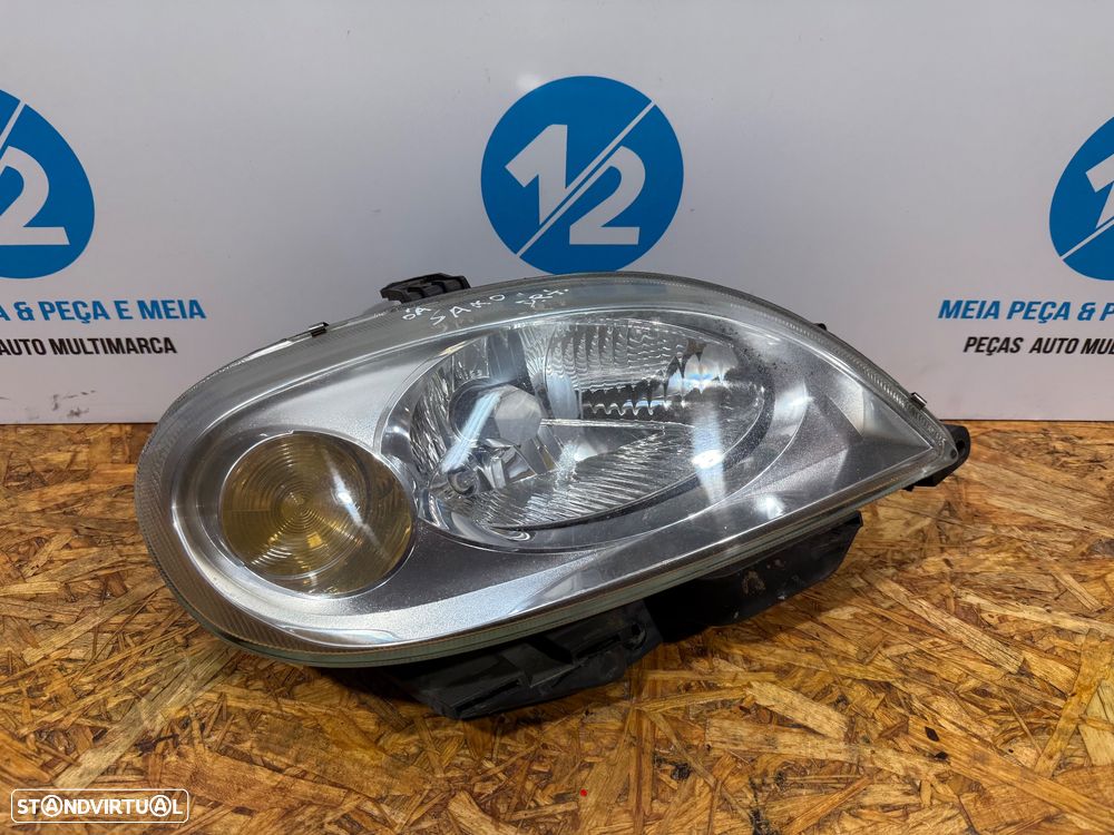 Faro direito Citroen Saxo de 2000 - 2