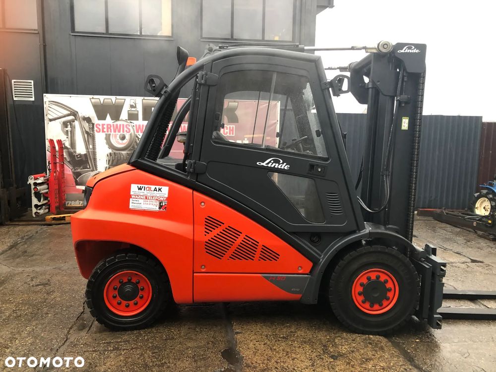 Linde [2021] WÓZEK WIDŁOWY LINDE H50D-600 diesel 5t/600mm - 6