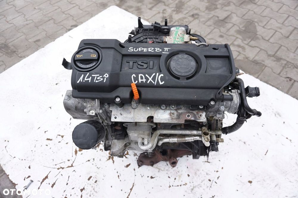SILNIK CAX CAXC SKODA SUPERB II 2 1.4 TSI 85 TYS KM - 1