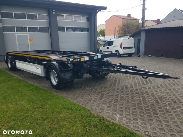 Wielton PS-2 PRZYCZEPA POD KONTENERY DO HAKOWCA 2 OSIE BLIŹNIAKI HUFFERMANN MEILLER ZASŁAW SKIBICKI