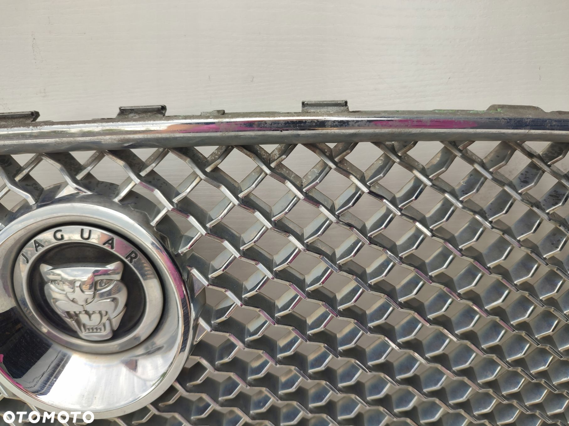 Grill atrapa chłodnicy JAGUAR XF X250 07-11 ORYGINAŁ 8X23-8A100-AA - 9