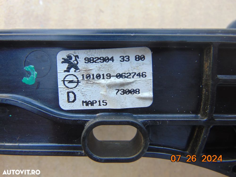 Macara geam Peugeot 208 dupa 2019 Opel Corsa F macarale fata spate stanga dreapta - 4