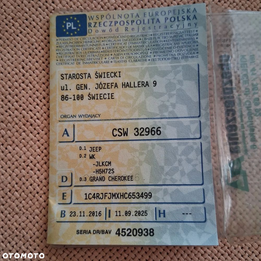 Jeep Grand Cherokee 3.0 CRD Overland Summit Platinum - 34