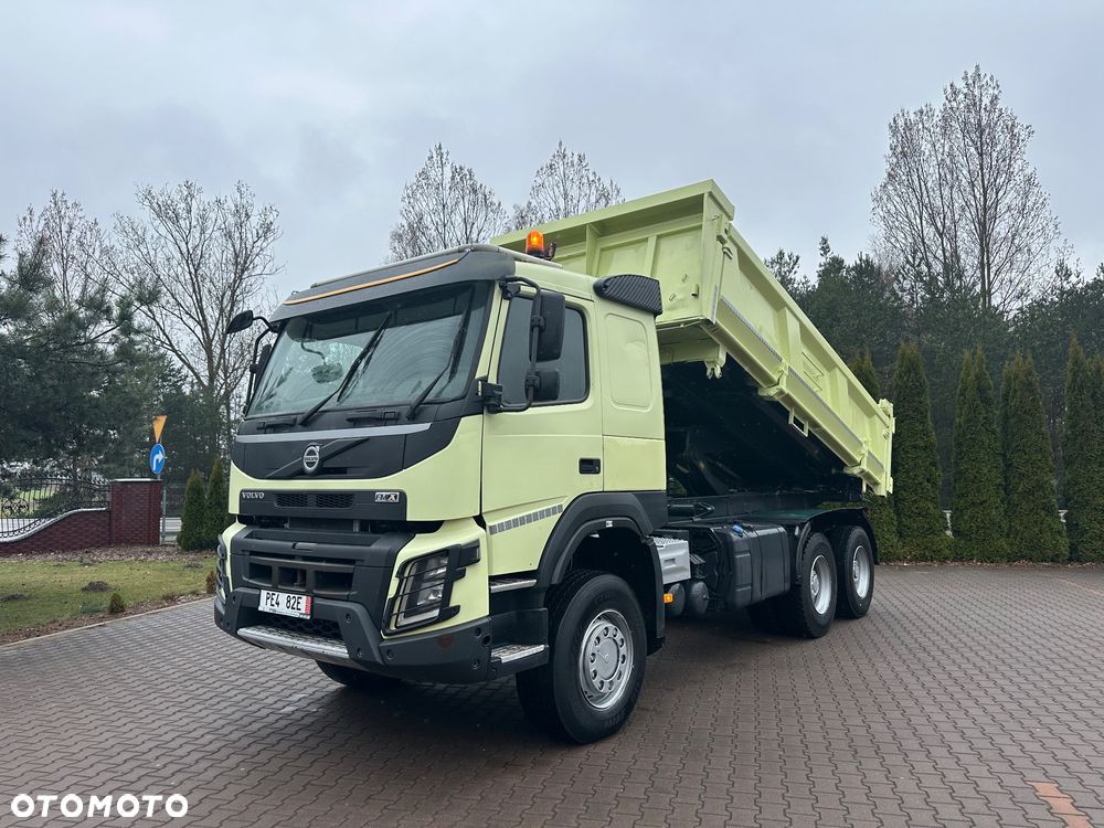 Volvo FMX 500 6x6 manual bordmatic hydroburta wywrotka