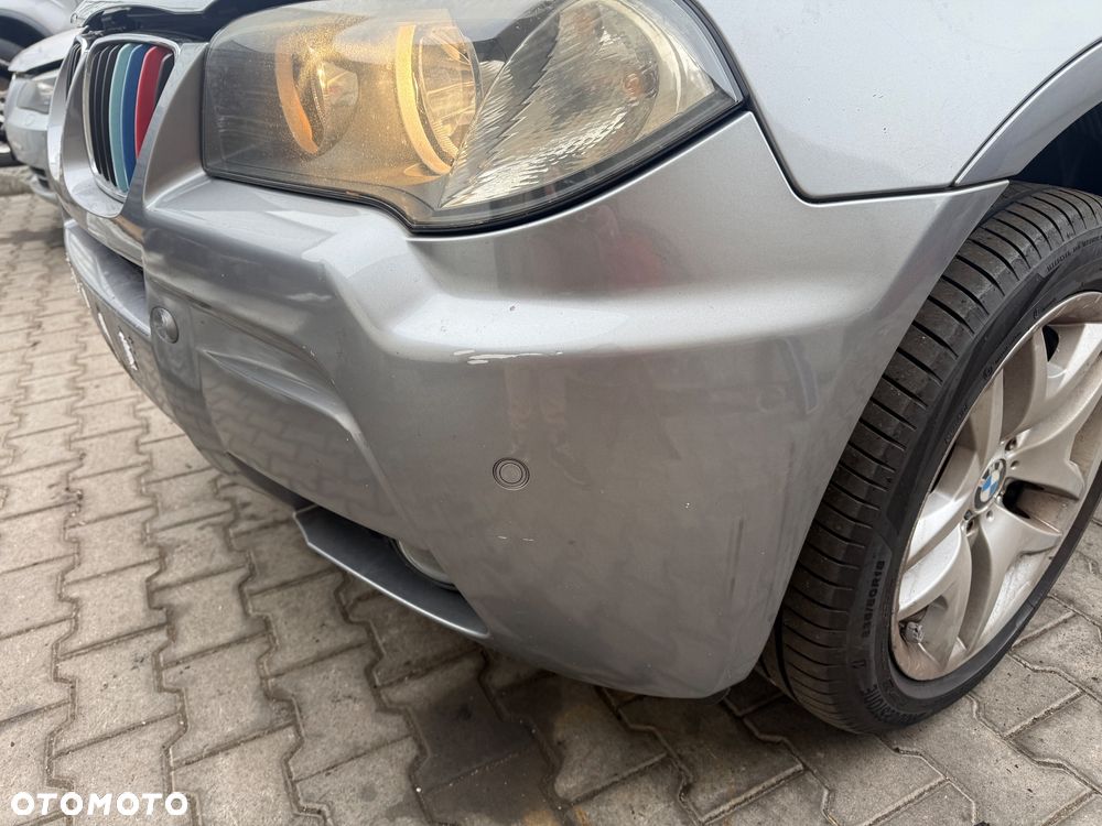 Zderzak przód przedni x3 e83 A08 Silbergrau M pakiet - 3