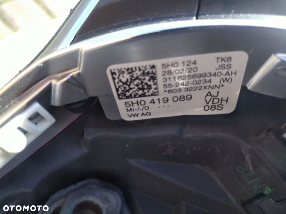 Kierownica Vw Golf VIII Skóra Multifunkcja ładna - 8