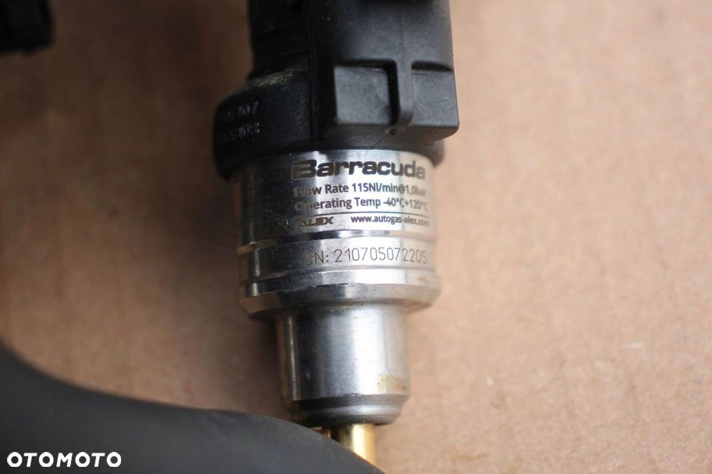 Wtryskiwacz gazu LPG wtrysk BARRACUDA sekwencja - 1
