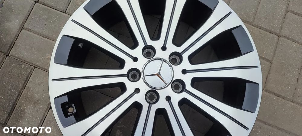 FELGI ALUMINIOWE 5x112 6.5Jx18 CALI ET 44,5 fi 66.6 A243401000 MERCEDES EQA EQB I INNE KOMPLET 4 SZTUKI - 8