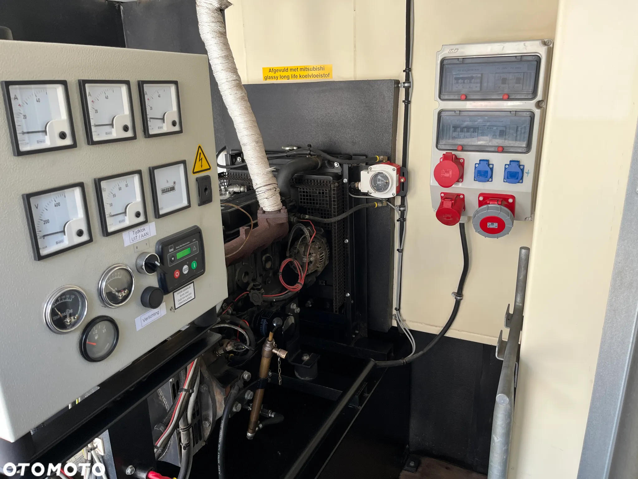 Agregat Prądotwórczy DE WIT MITSUBISHI Silent Cont. 85E 20 kVA 400V 1500 rpm 22763 netto - 13