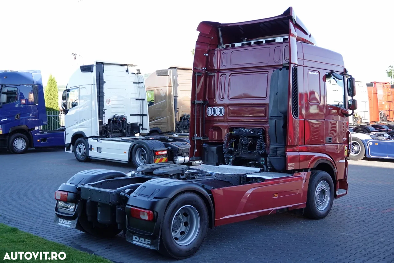 DAF XF 530 / RETARDER / I-PARK COOL / CABINĂ SPATE / CONTRACT DE SERVICE POST-SERVICE - 9