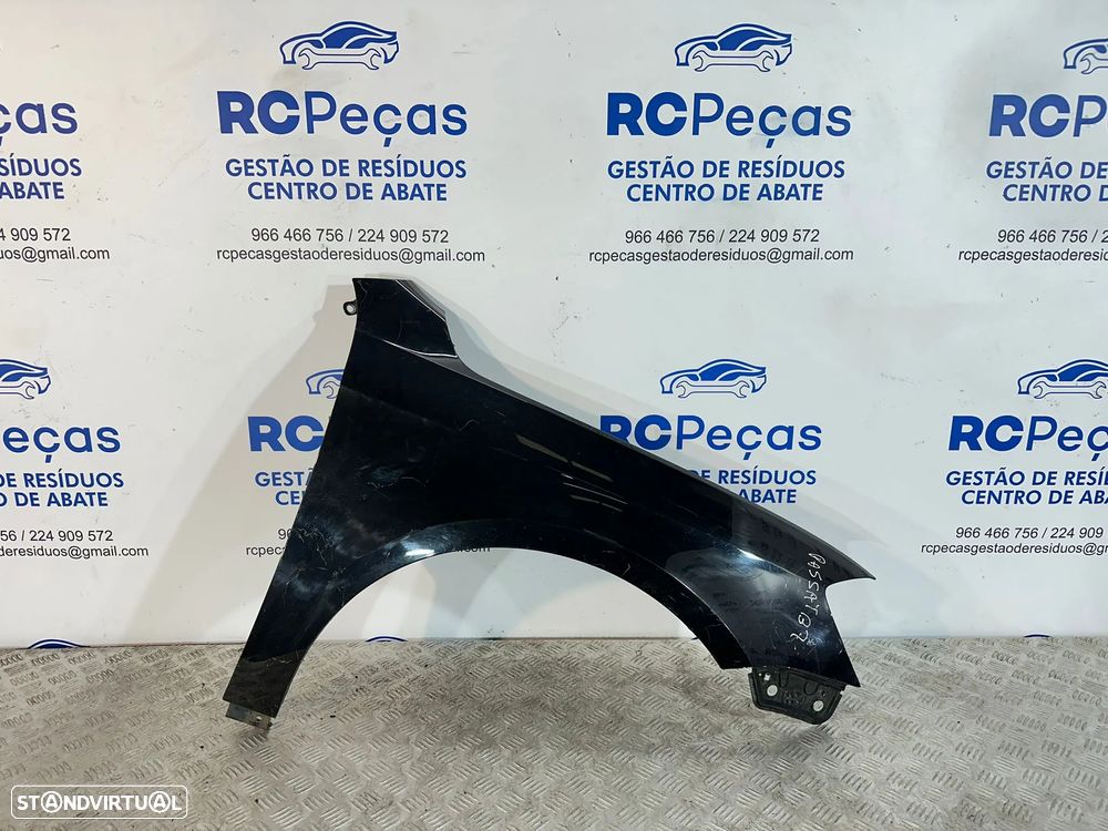 .Guardalamas Frente Frontal Esquerdo Original VW Volkswagen Passat B7 Facelift  2010 - 2015 - 6
