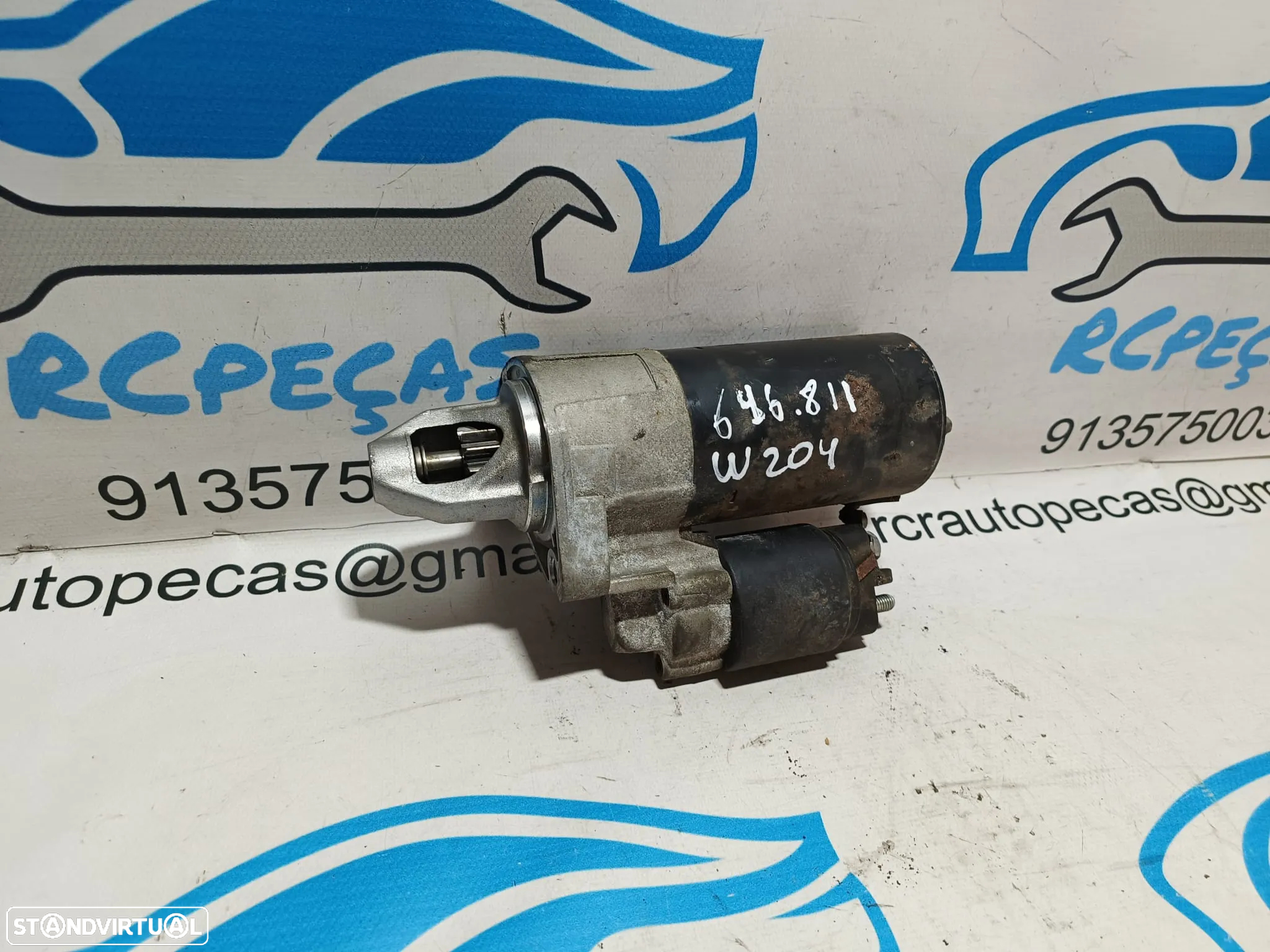 MOTOR DE ARRANQUE A6519062800 6519062800 MERCEDES CLASSE C W204 220CDI 170CV OM 651911 - 3