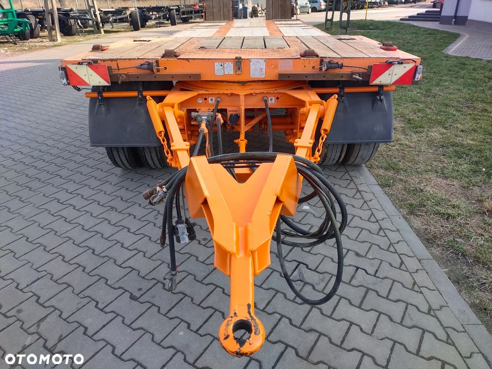 Goldhofer Przyczepa niskopodwoziowa 3 OSIE Najazdy Gruba solidna rama - 12