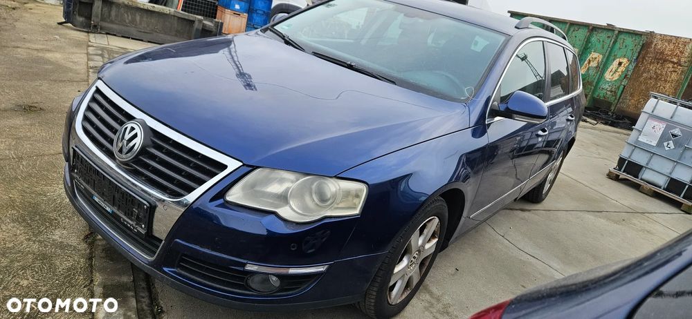 Zderzak przedni przód pod PDC halogeny VW Passat B6 kombi 2009r LD5Q - 3