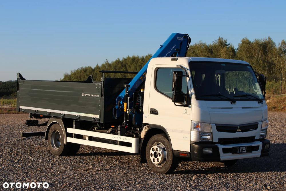 Mitsubishi FUSO Canter 9C18 Nowy 3-stronny Wywrot Kiper Wywrotka Nowy żuraw HDS DN 7.7 S2 Ładowność 4000 kg - 24