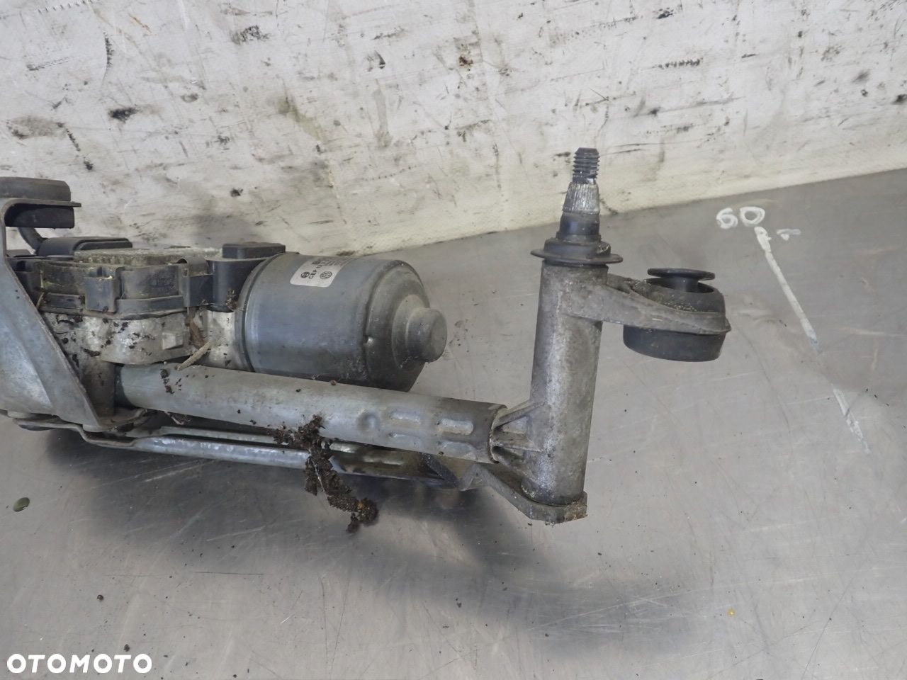 MECHANIZM WYCIERACZEK PRZÓD LEWY VOLKSWAGEN TOURAN I 1.6 1T0955119A   0390241717 - 2